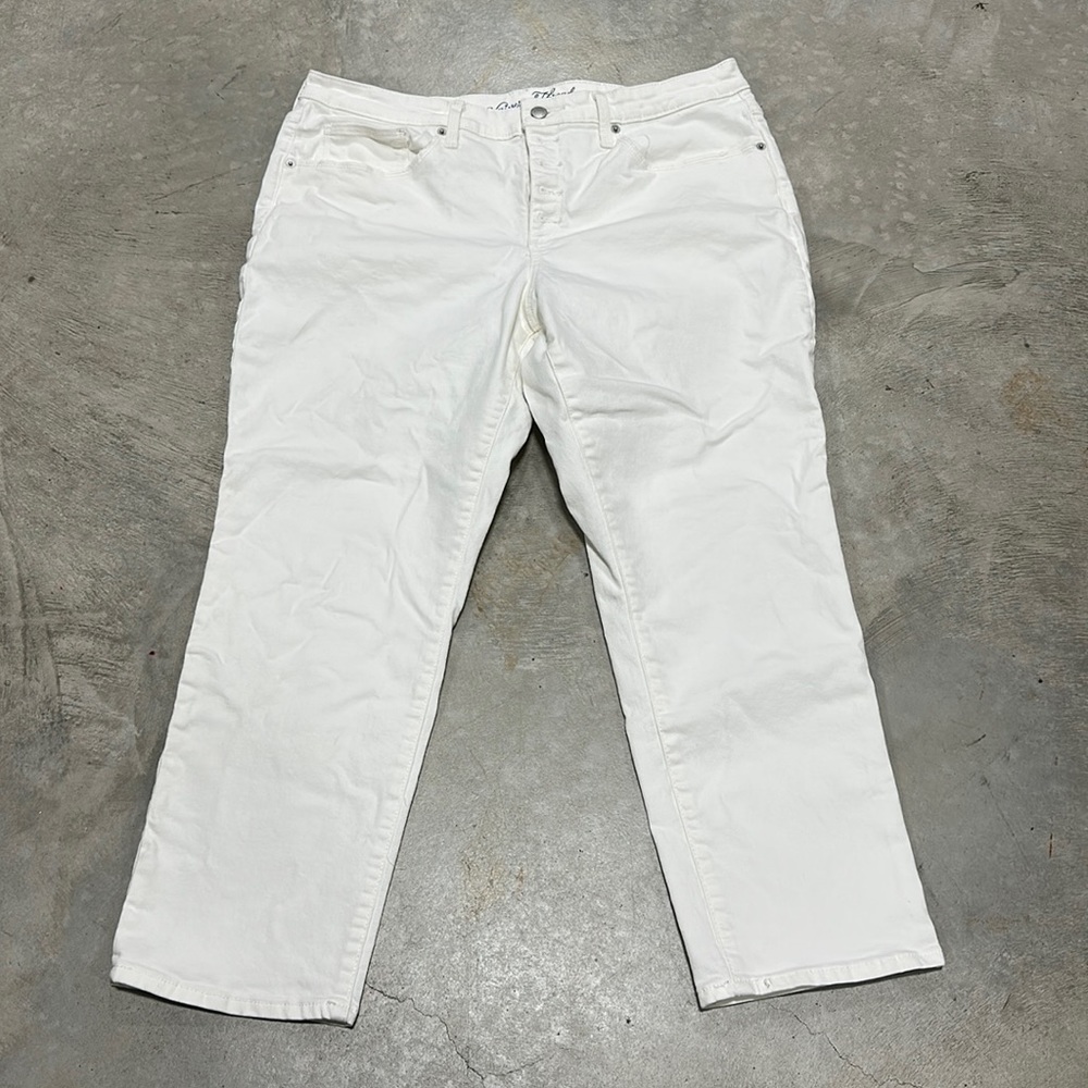 Universal Thread brand‎ White jeans / Size 16/33R / E-19